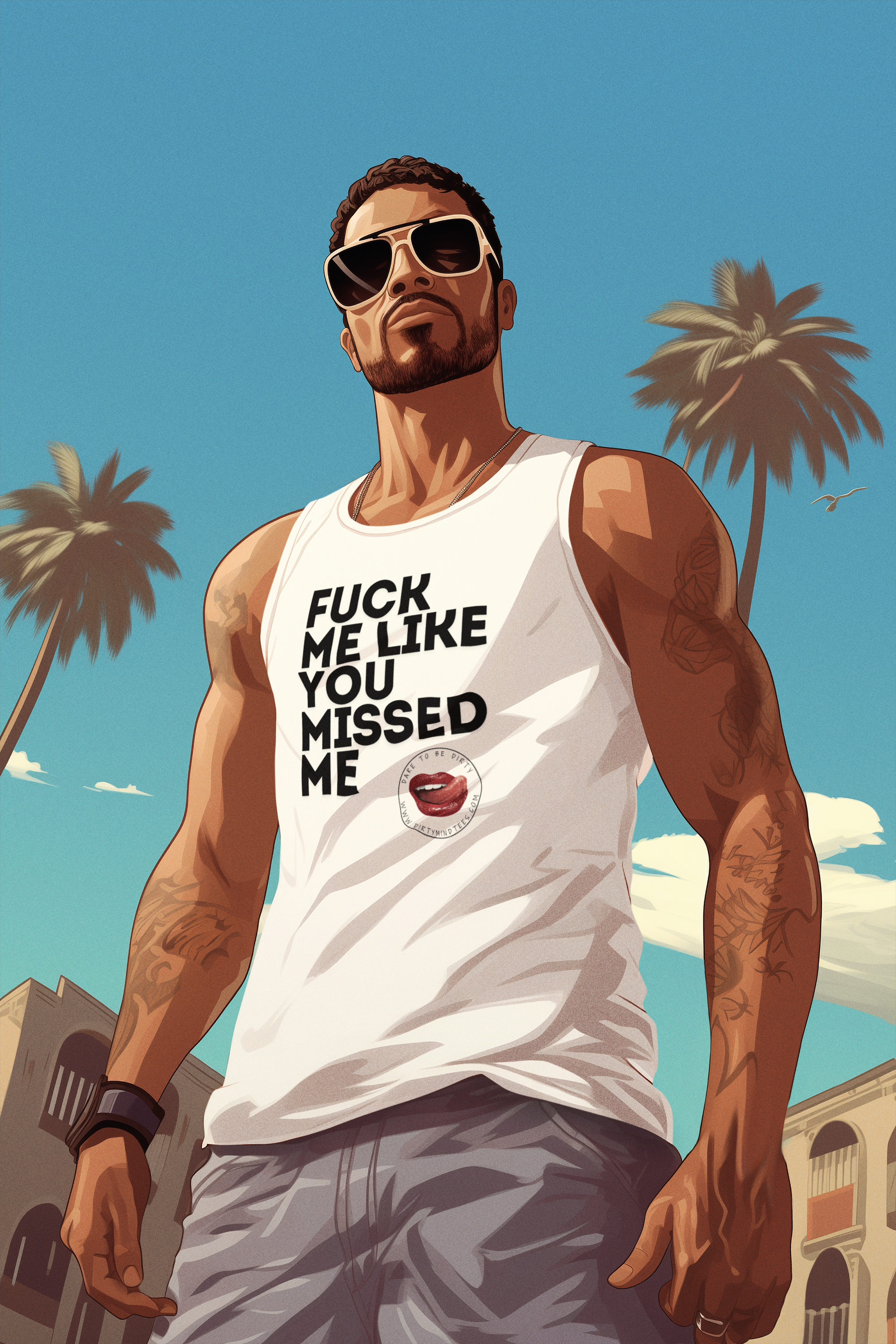 Like you Missed Me Men's Tank Top