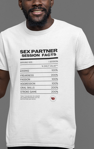 Sex Partner Facts Men's Tee