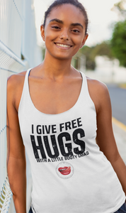 Free Hugs Women's Racerback Tank