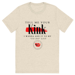 Tell Me Your Kink Men's Tee