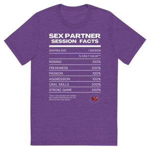 Sex Partner Facts Men's Tee