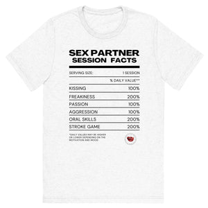 Sex Partner Facts Men's Tee