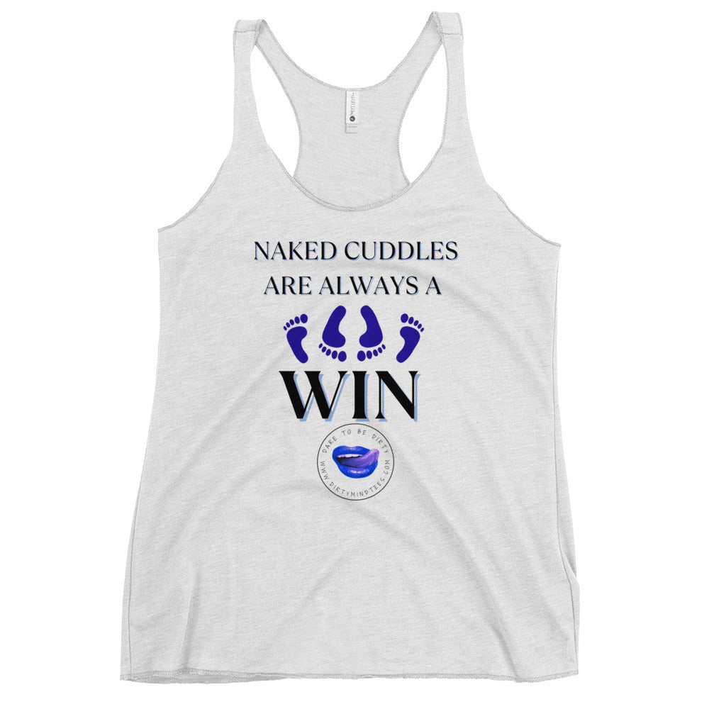 Naked Cuddles Women's Racerback Tank