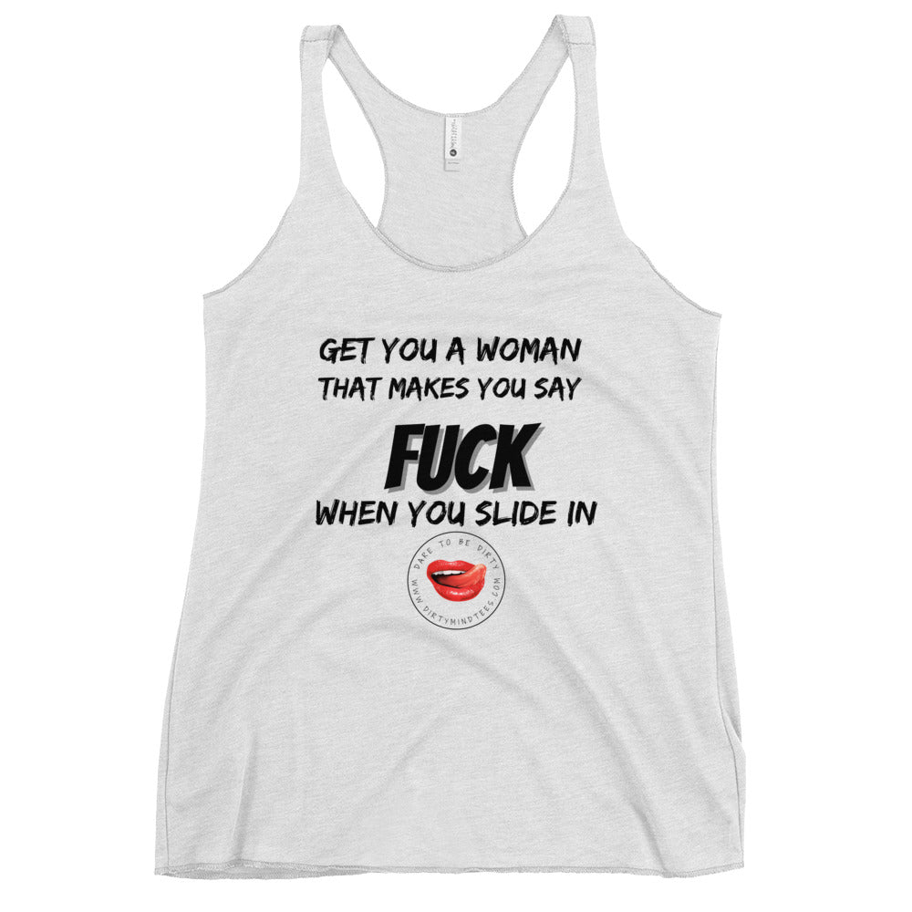 Get You  One Women's Racerback Tank