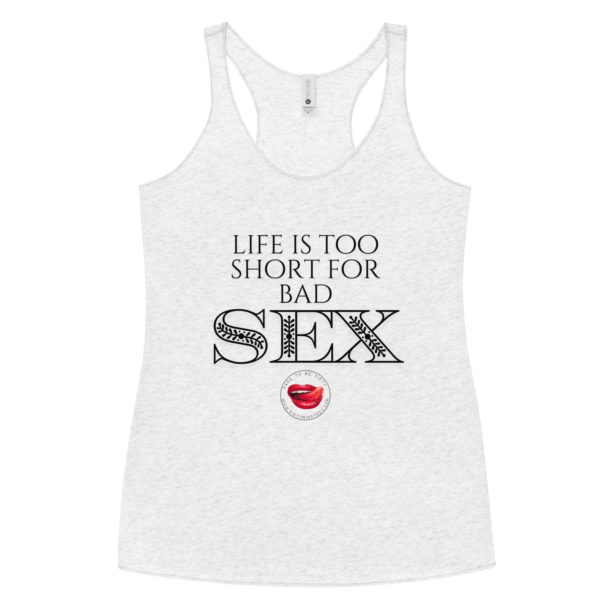 Life is Short Women's Racerback Tank