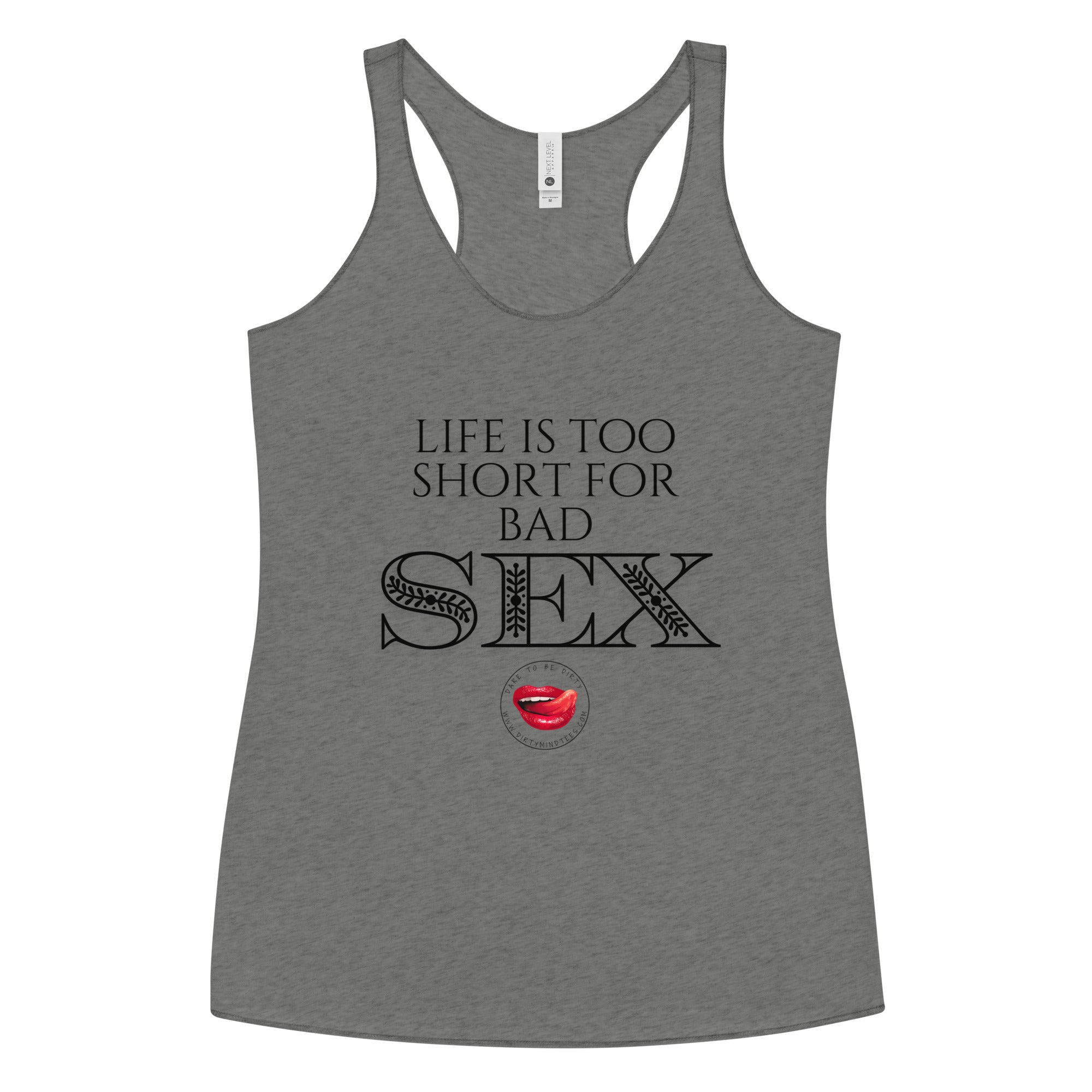 Life is Short Women's Racerback Tank