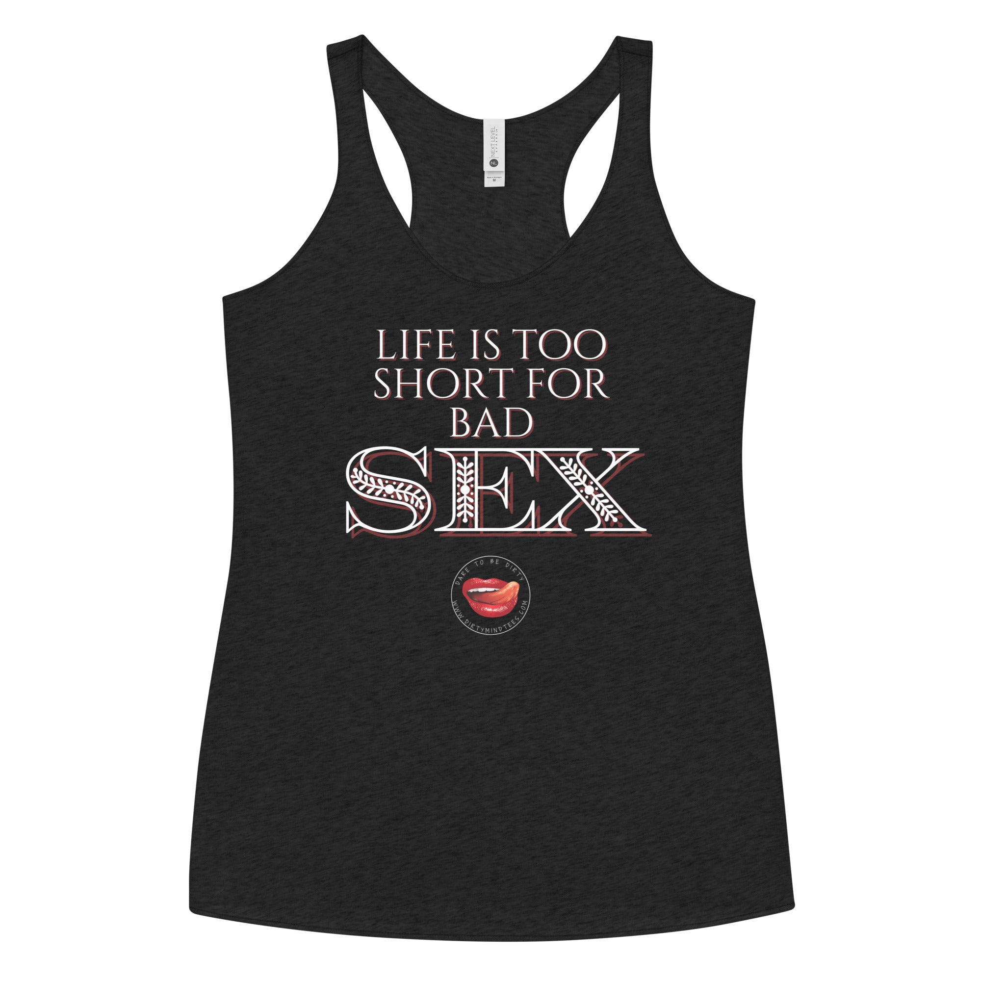 Life is Short Women's Racerback Tank