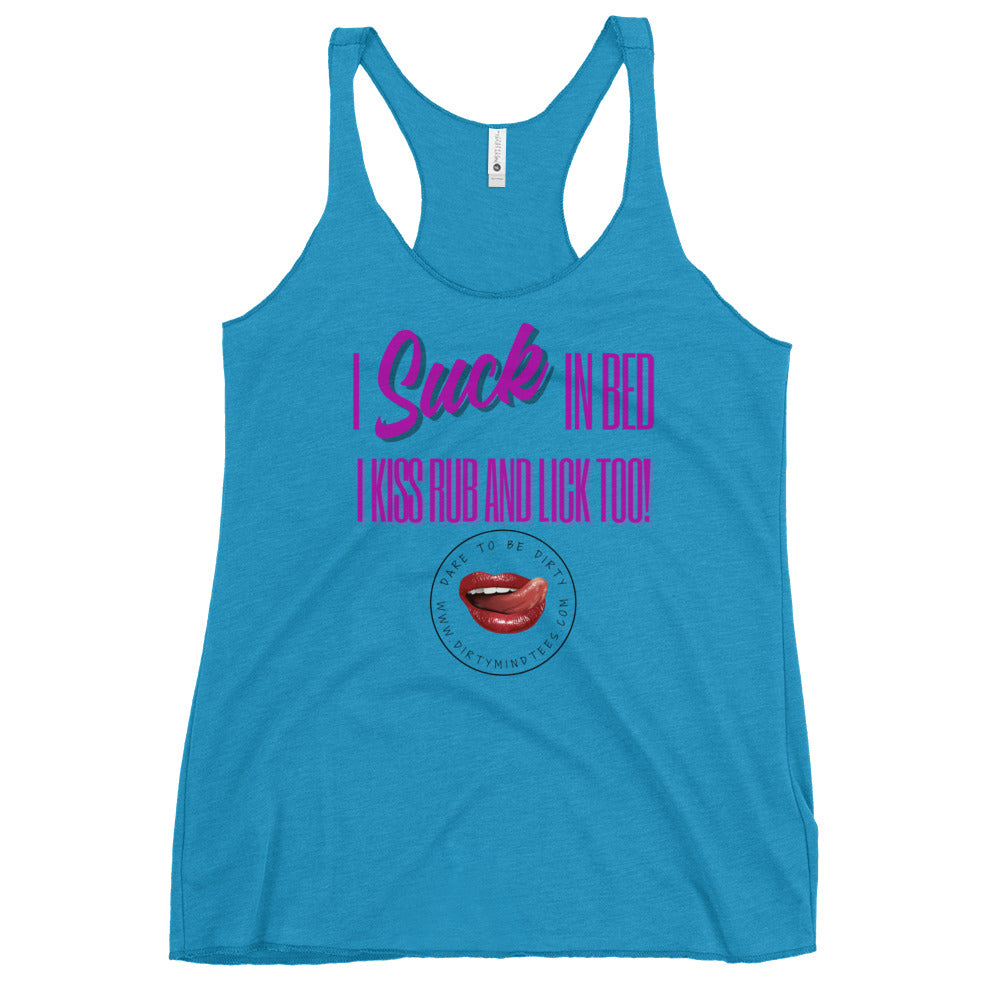 I Suck Women's Racerback Tank