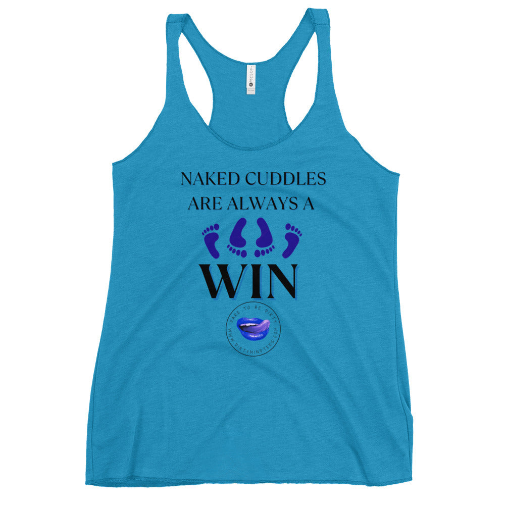 Naked Cuddles Women's Racerback Tank