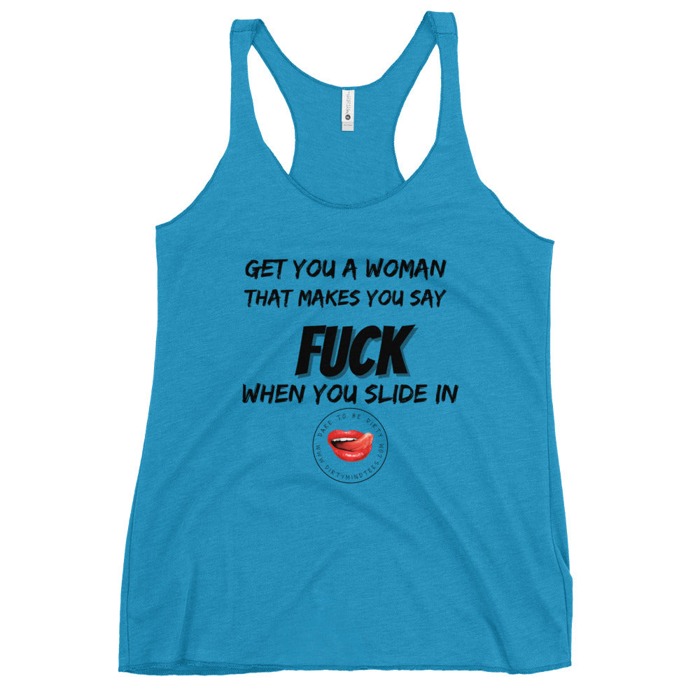 Get You  One Women's Racerback Tank