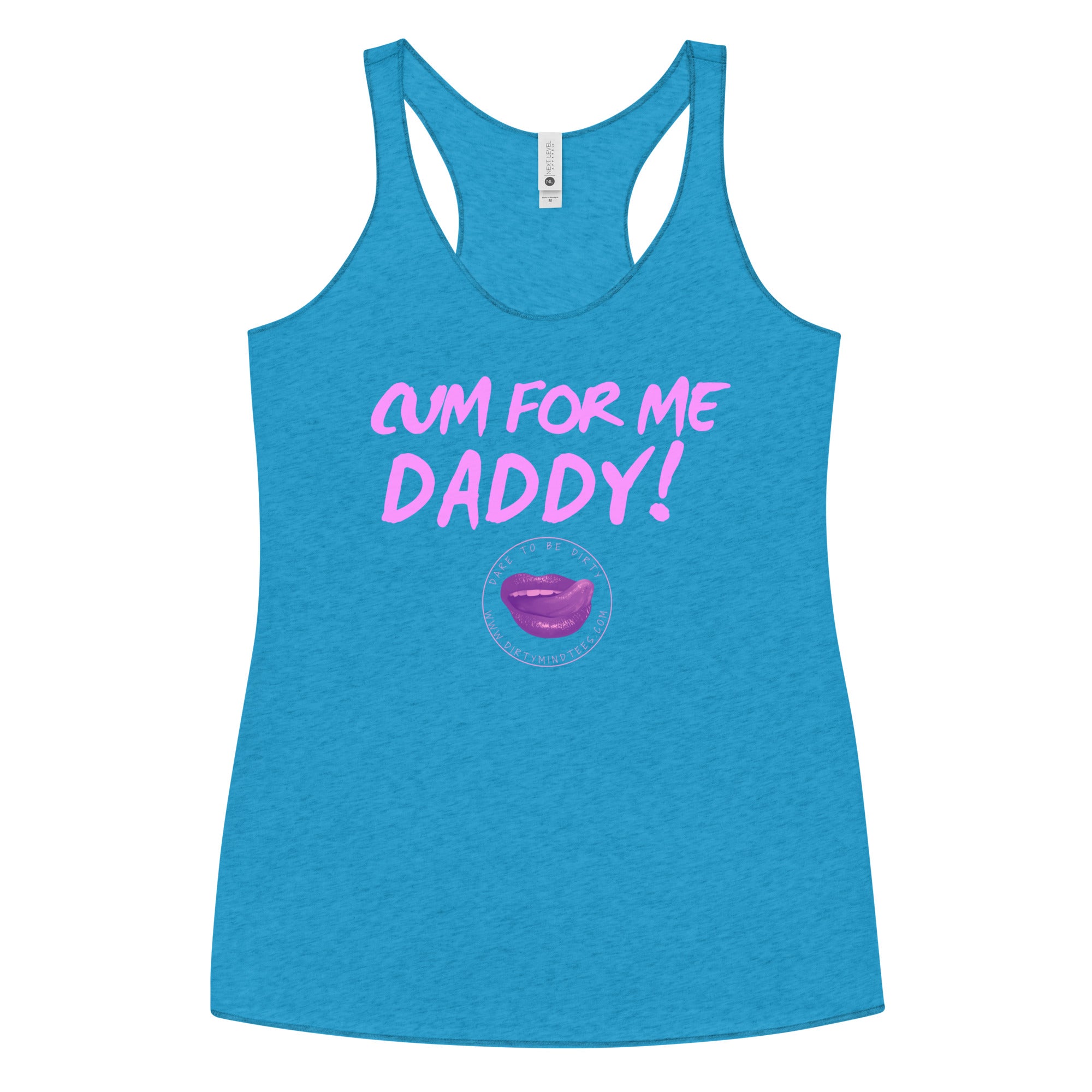 Cum for Me Women's Racerback Tank