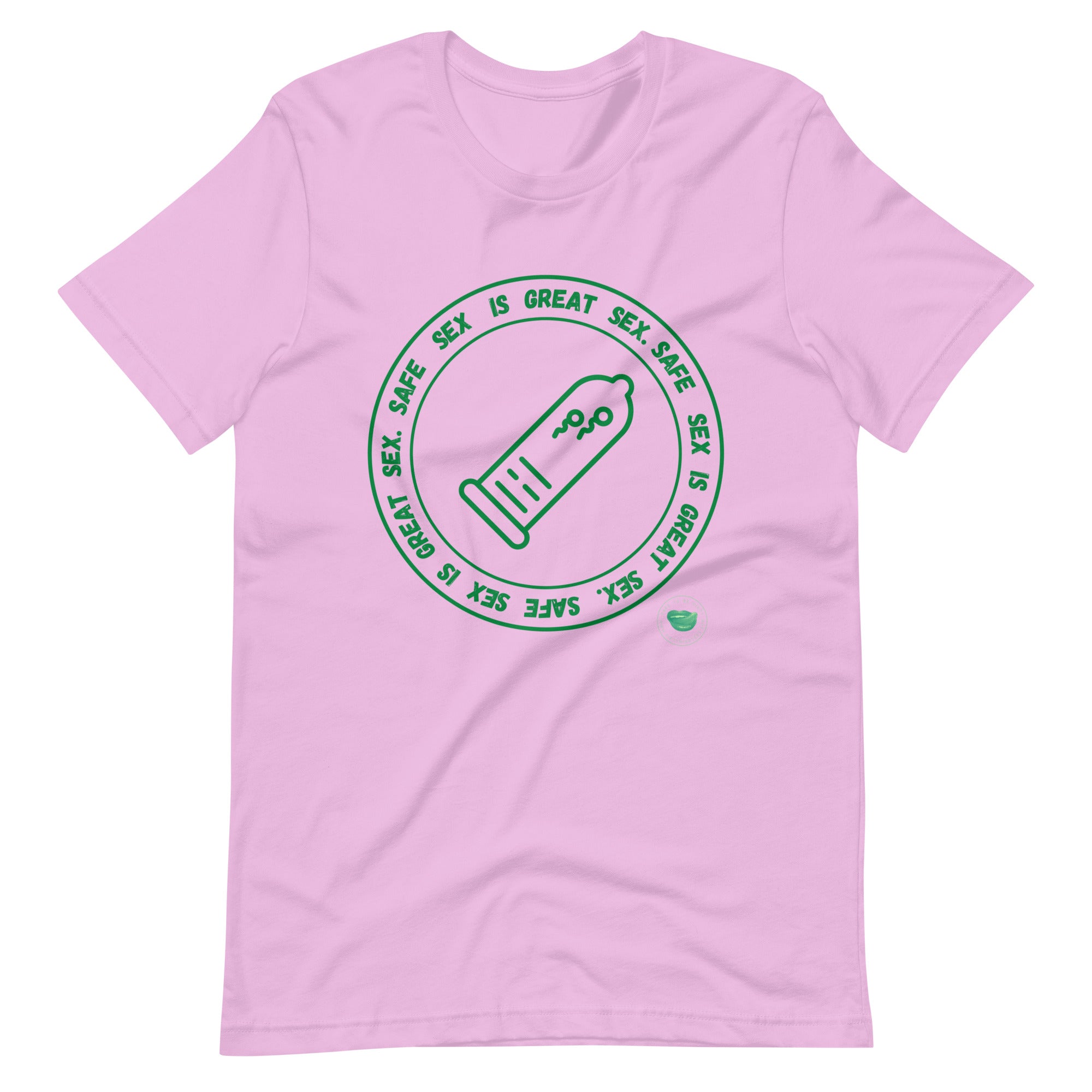 Divine 9 Safe Sex Tee (Pink)